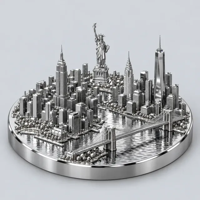 New York in the Chrome style
