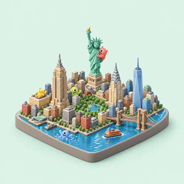 New York in the Critters style