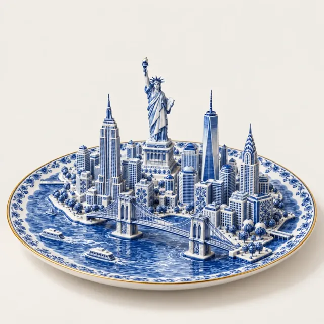 New York in the Porcelain style